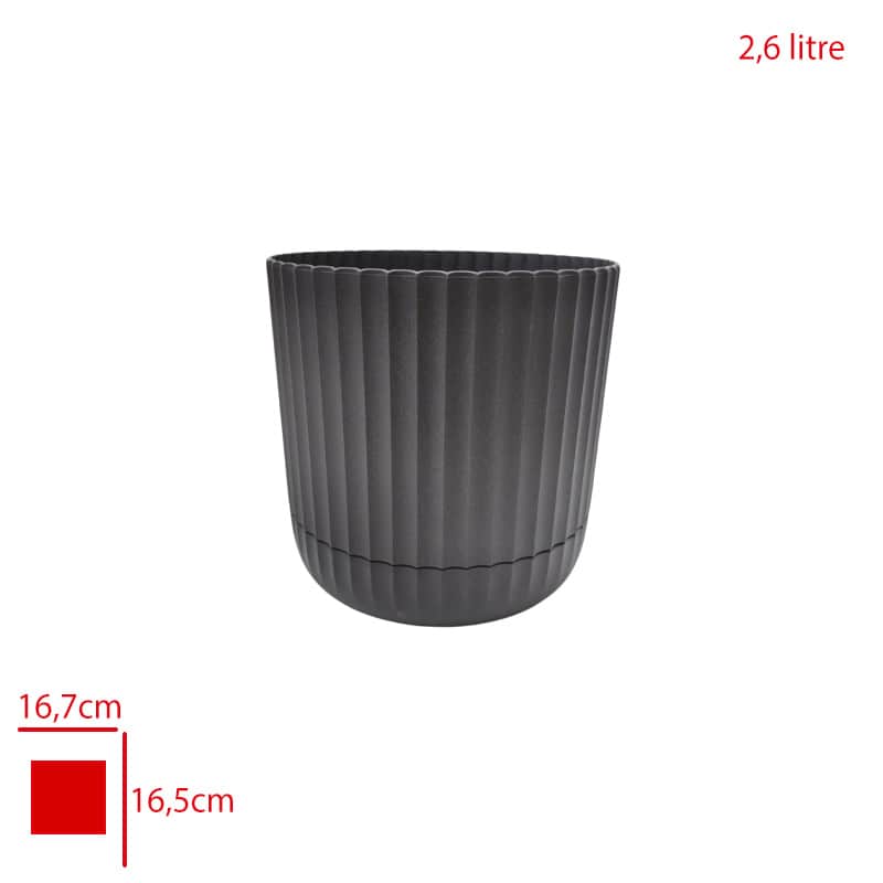 Karasu Zeraf Saksı 2 No 2,6 lt