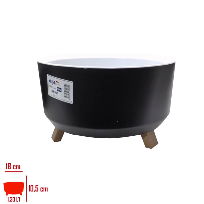 Alya Tripot Saksı 2 No 1,30 Lt