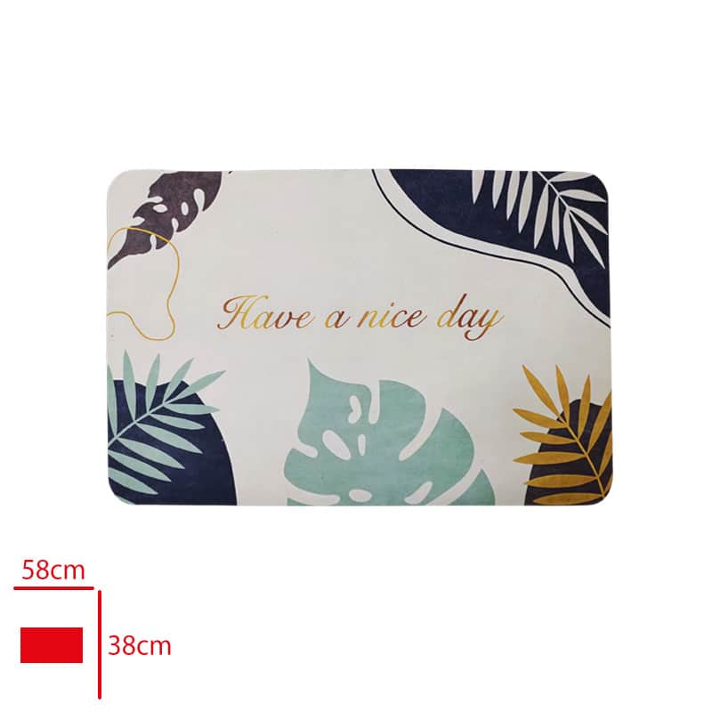 Ivory Sihirli Kare Banyo Paspası 38x58 cm