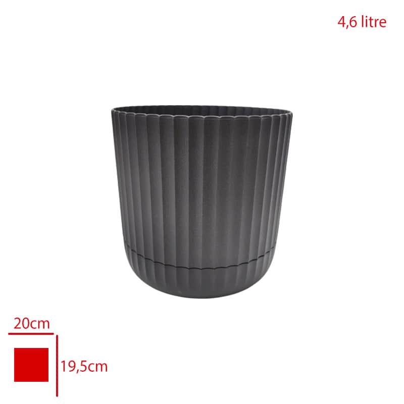 Karasu Zeraf Saksı 3 No 4,6 Lt