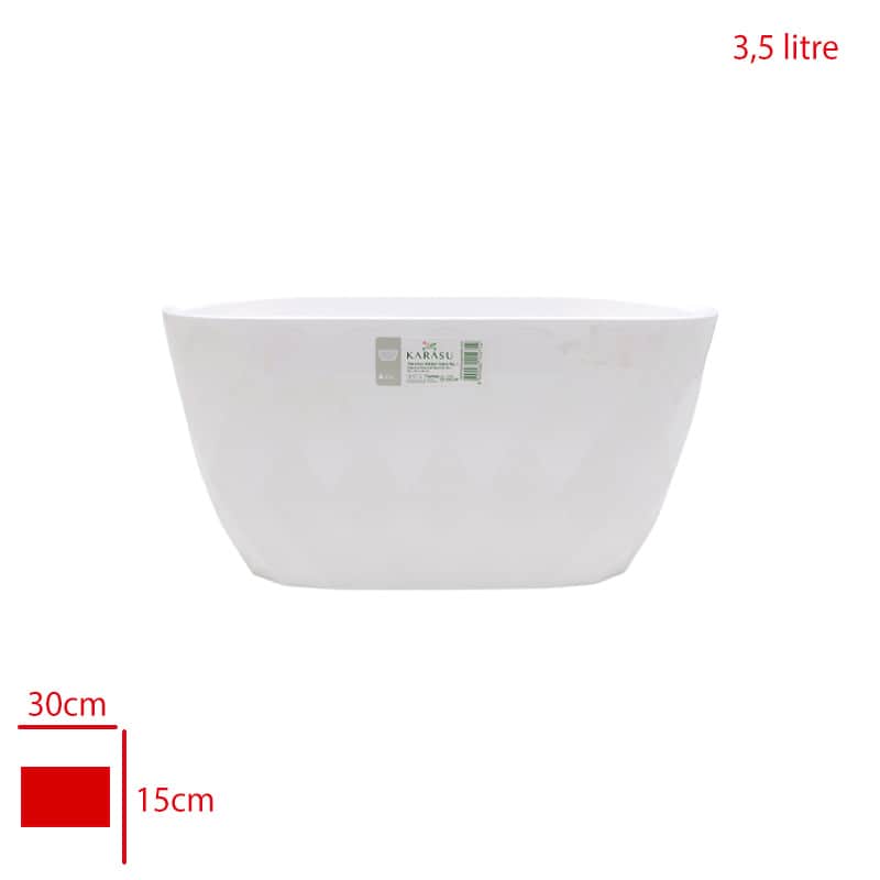 Karasu Yakamoz Balkon Saksı 1 No 3,5 Lt