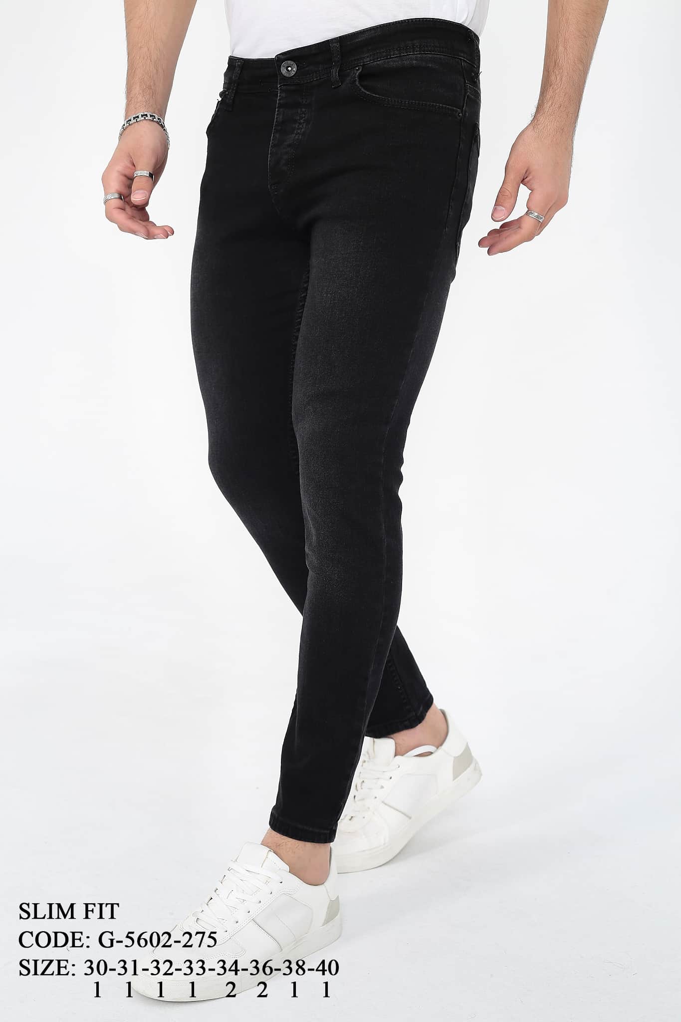 D'Vision Erkek Kot Pantolon G-5602-275 Slim Fit