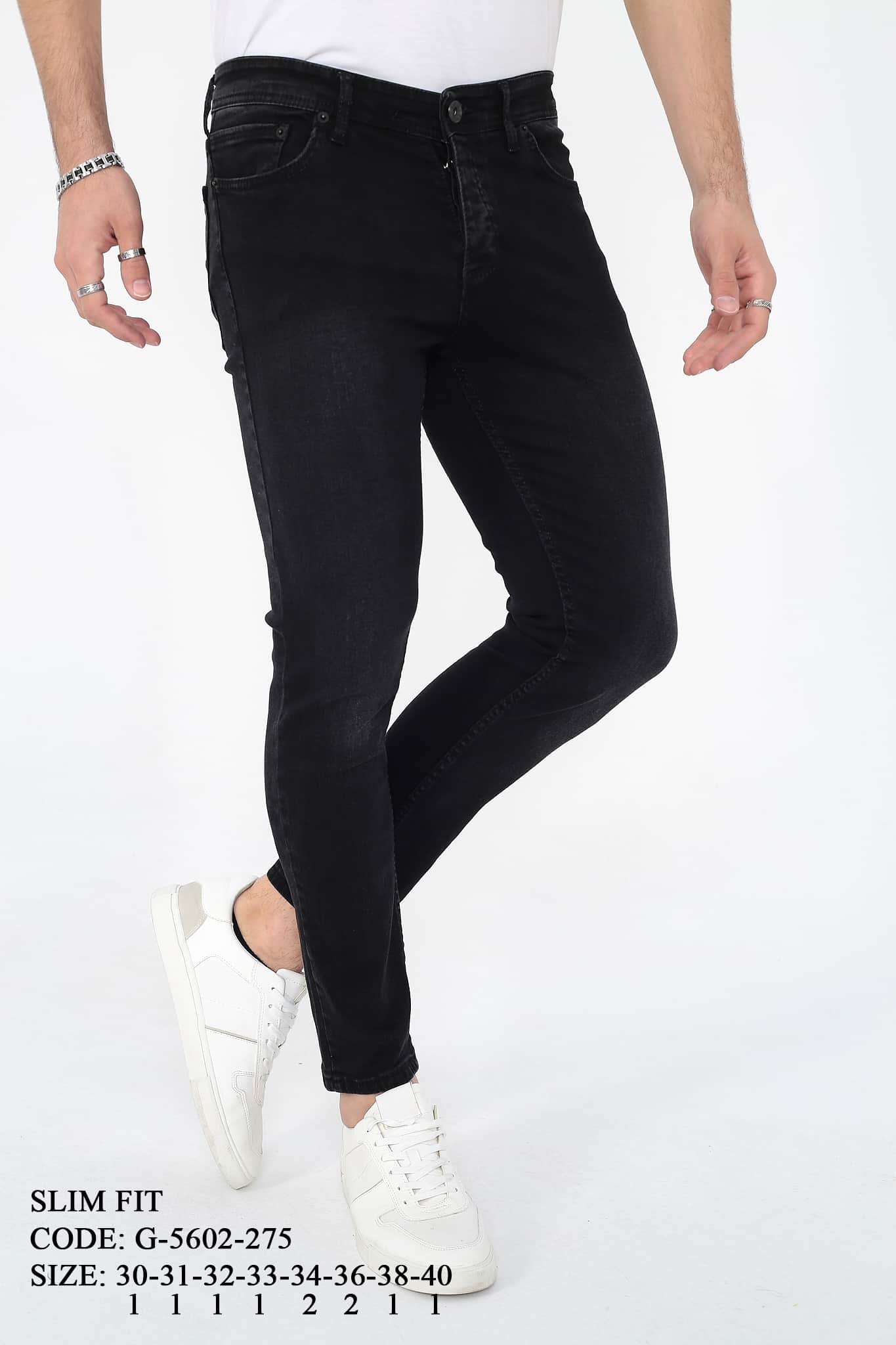 D'Vision Erkek Kot Pantolon G-5602-275 Slim Fit