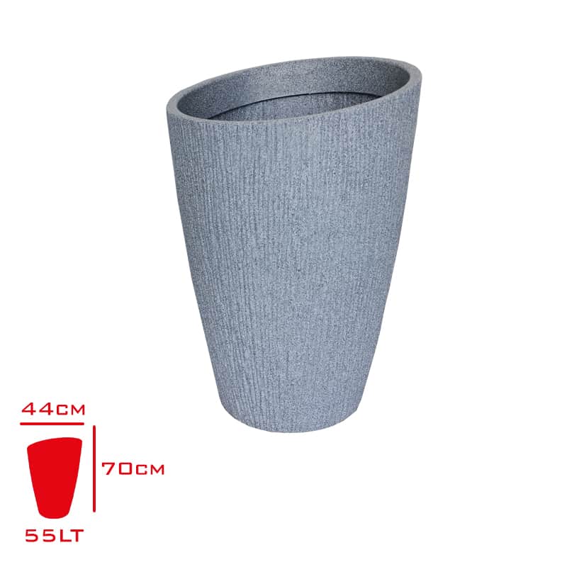 Alya Datça Açılı Saksı 55 Lt