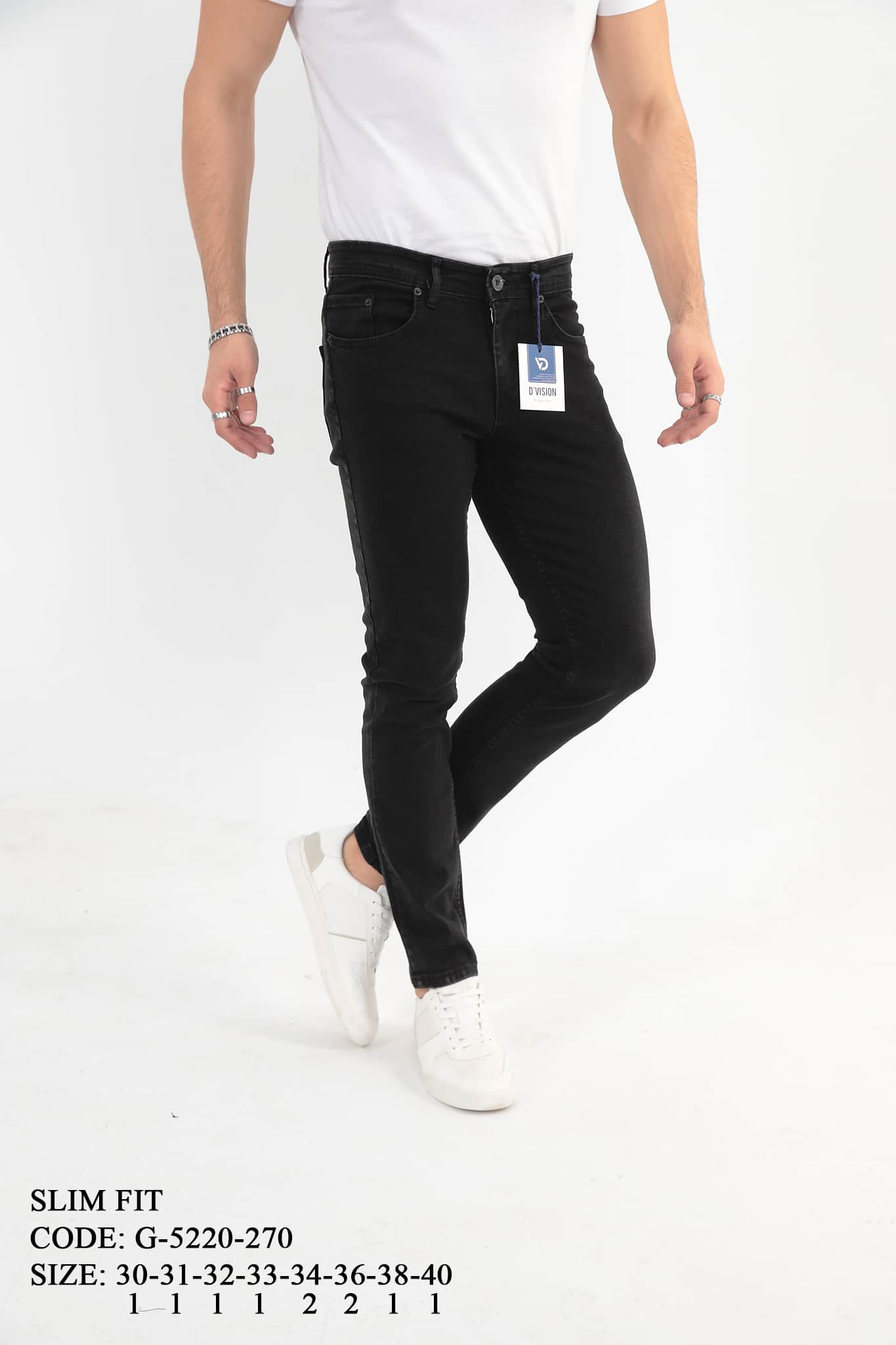 D'Vision Erkek Kot Pantolon G-5220-270