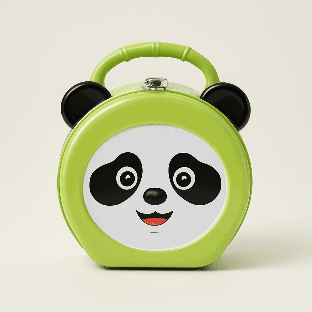 Sevimli Panda Metal Kumbara