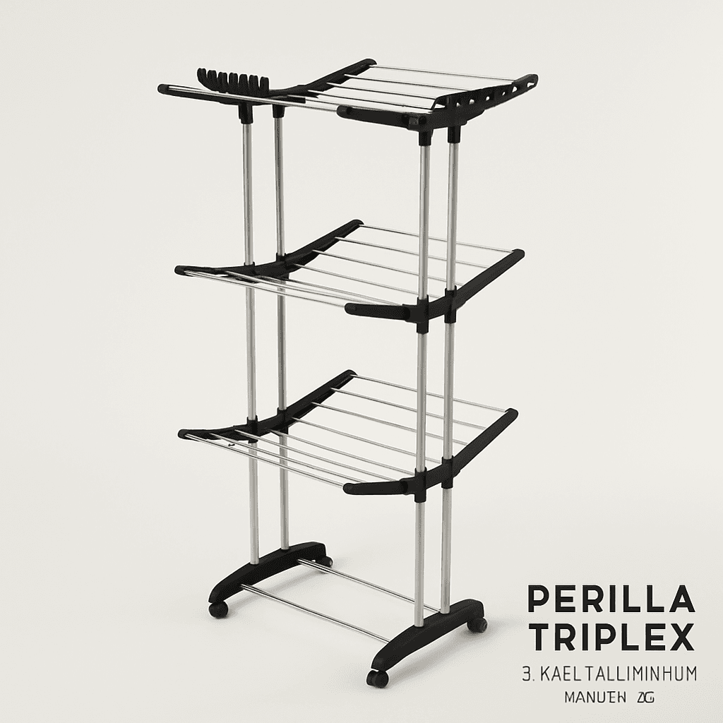 PERILLA TRIPLEX 3 KATLI ALUMINYUM KMU17032