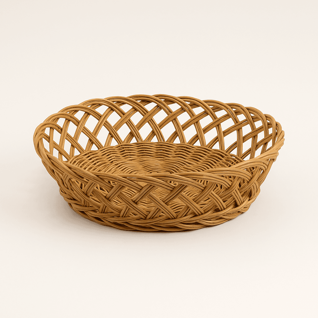 Rattan Ekmek Sepeti