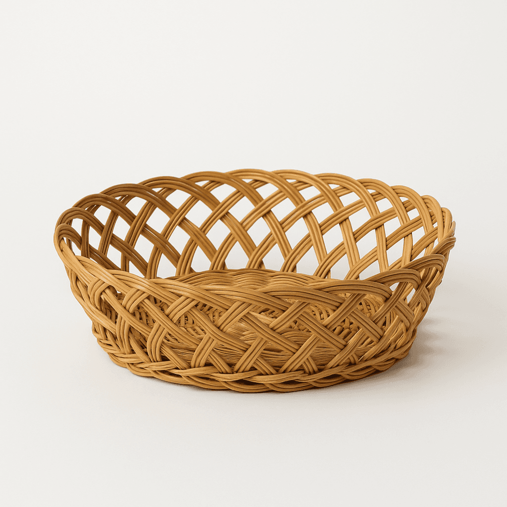 Rattan Ekmek Sepeti