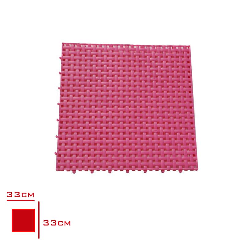 PLASMARKET YER KAROSU PLASTIK HASIR MODEL ESNEK 33*33