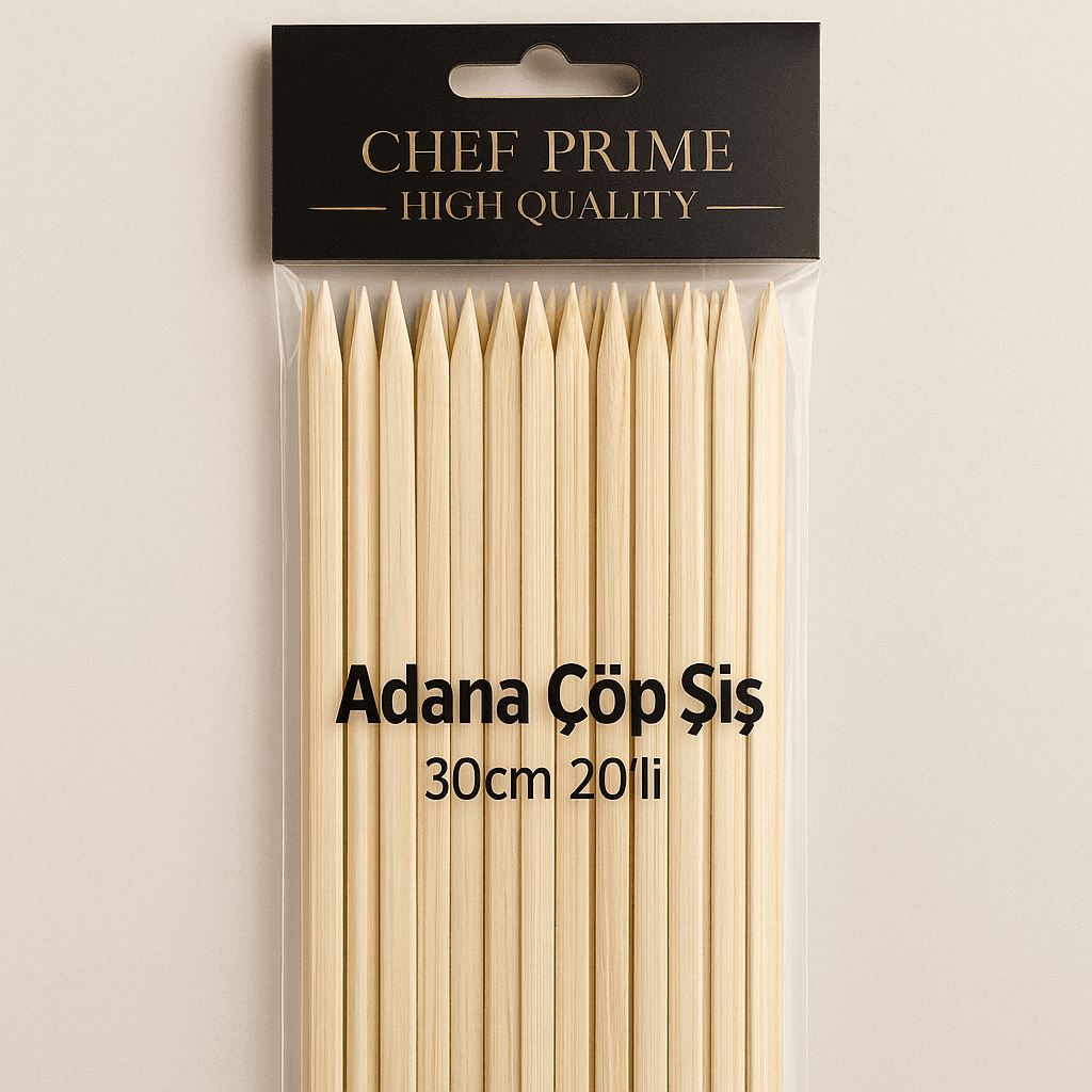 Adana Çöp Şiş 30 cm 20'li