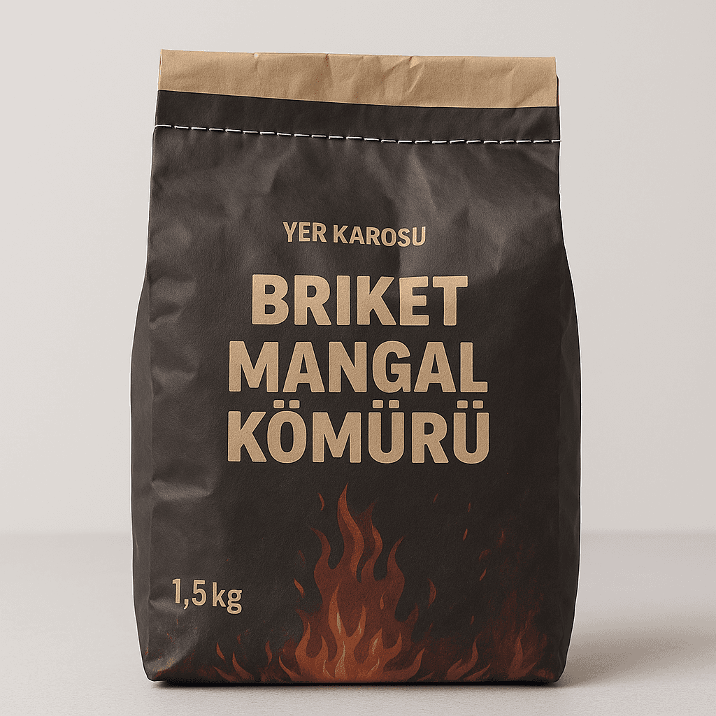 Briket Mangal Kömürü 1,5 kg