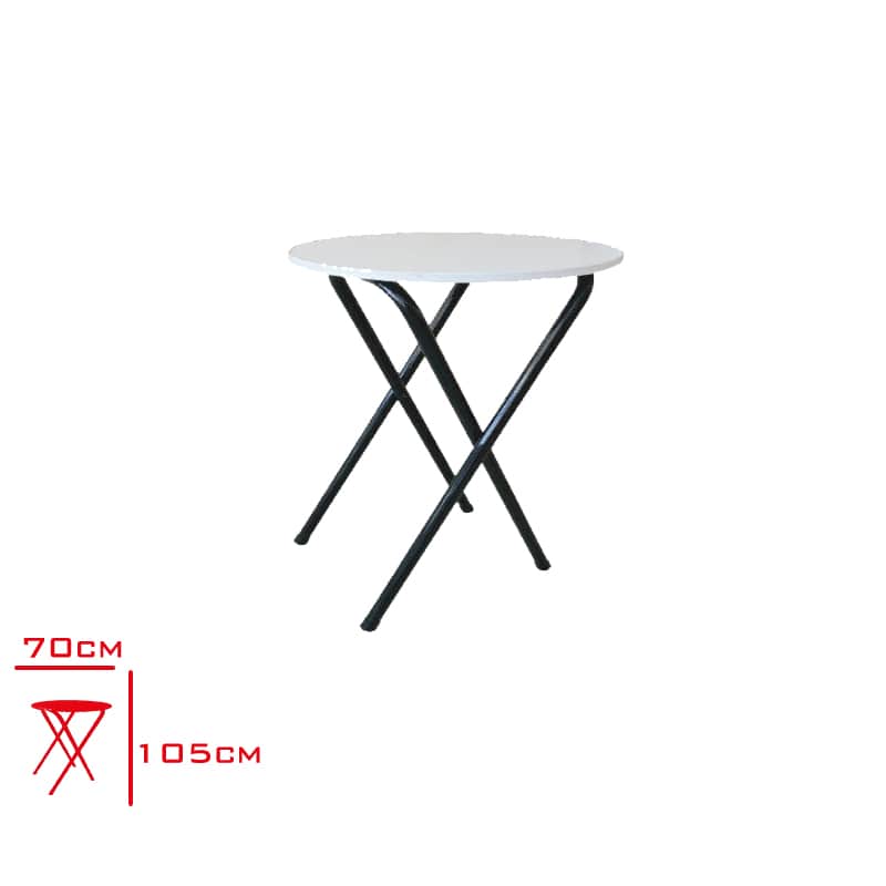 Bistro Masa MDF Lam 70 cm