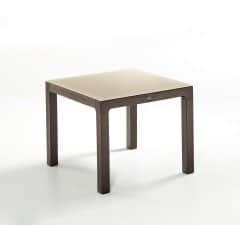 Classi Rattan Masa 90x90 cm Camsız Antrasit