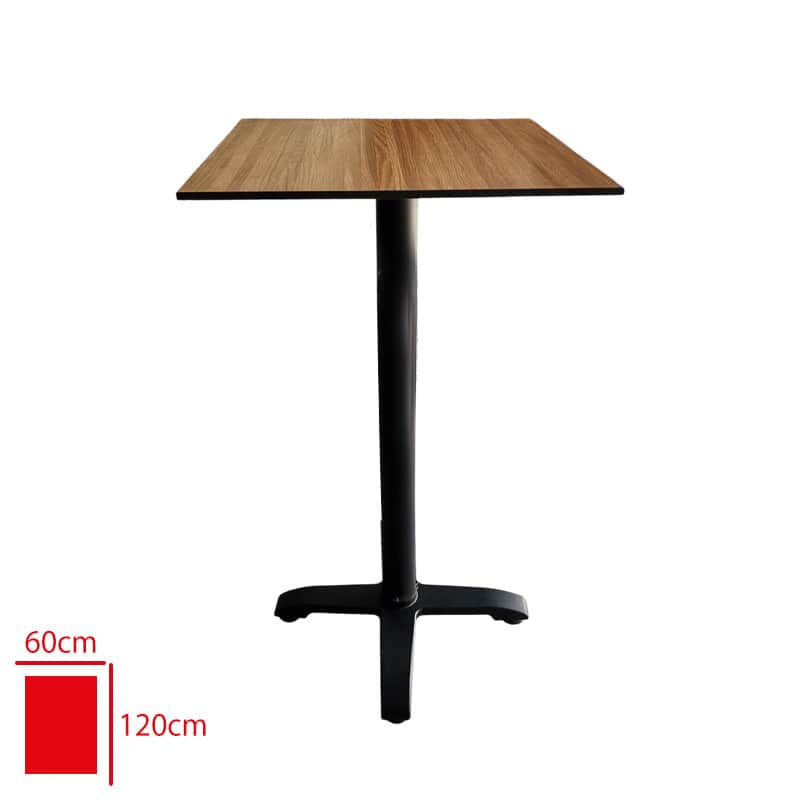 Compact Bistro Masa 60x60 cm Yıldız Döküm Ayaklı