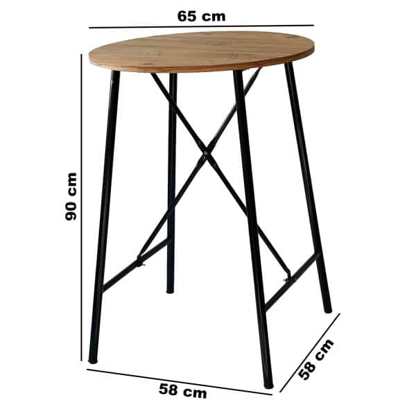 Bar Masası Mutfak Yemek Masası Takımı 5235