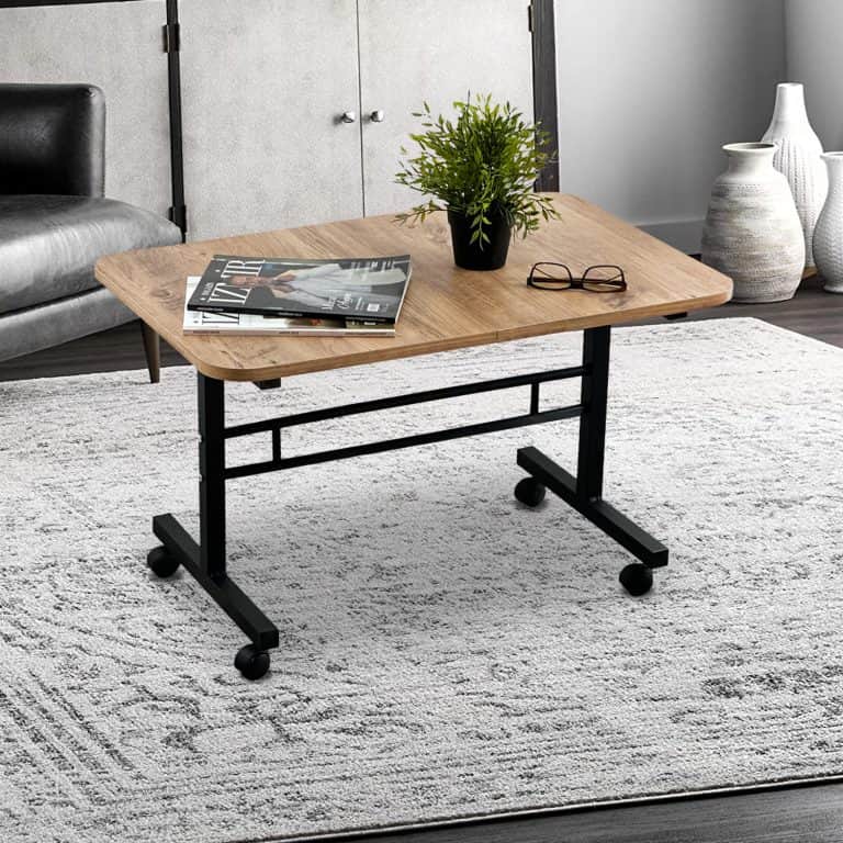 Tekerlekli Dekoratif Orta Sehpa Mobilya 5404