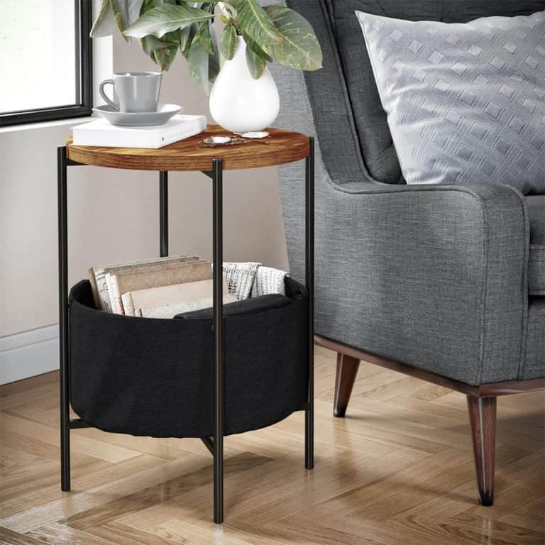 Çantalı Yan Sehpa Koltuk Sehpası 5165