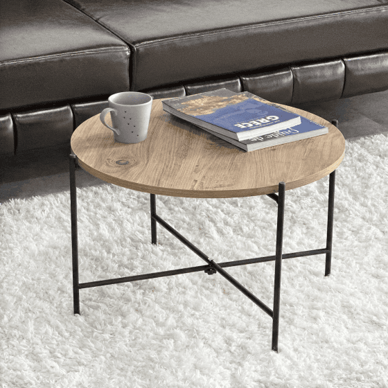 Yuvarlak Dekoratif Orta Sehpa Mobilya 5187