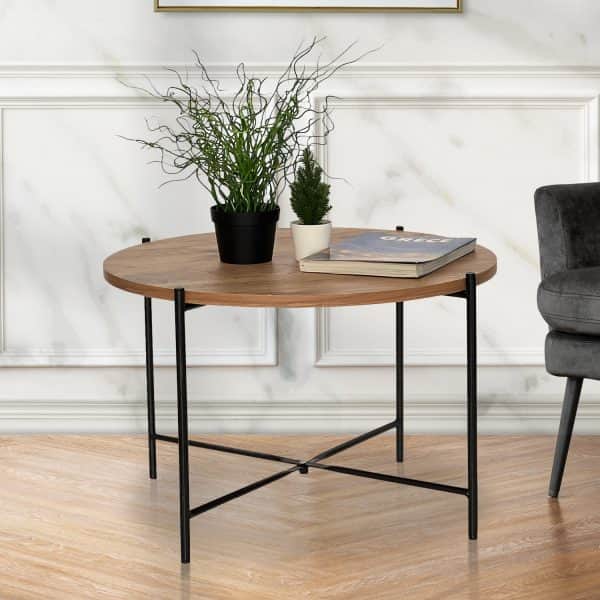 Yuvarlak Dekoratif Orta Sehpa Mobilya 5187