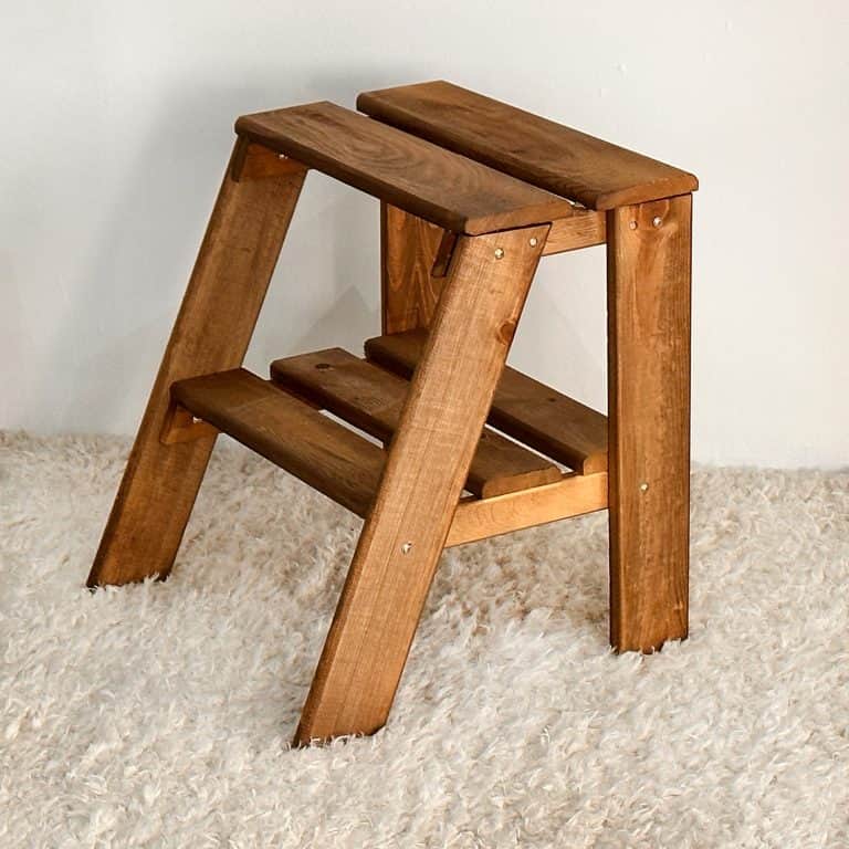 Ahşap Basamak Merdiven Tabure 6032