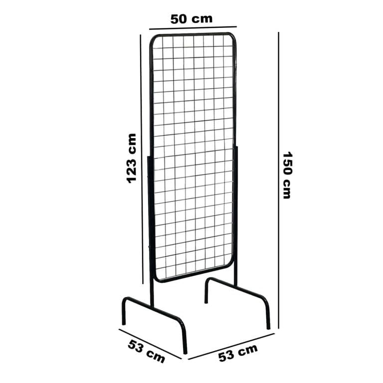 Ayaklı Pano Stand Dekoratif Askılık 5406