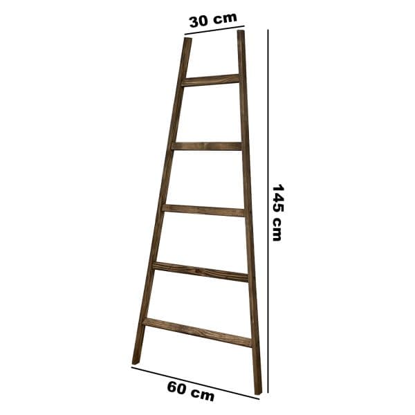 Dekoratif Merdiven Elbise Askısı 5209 - Görsel 4
