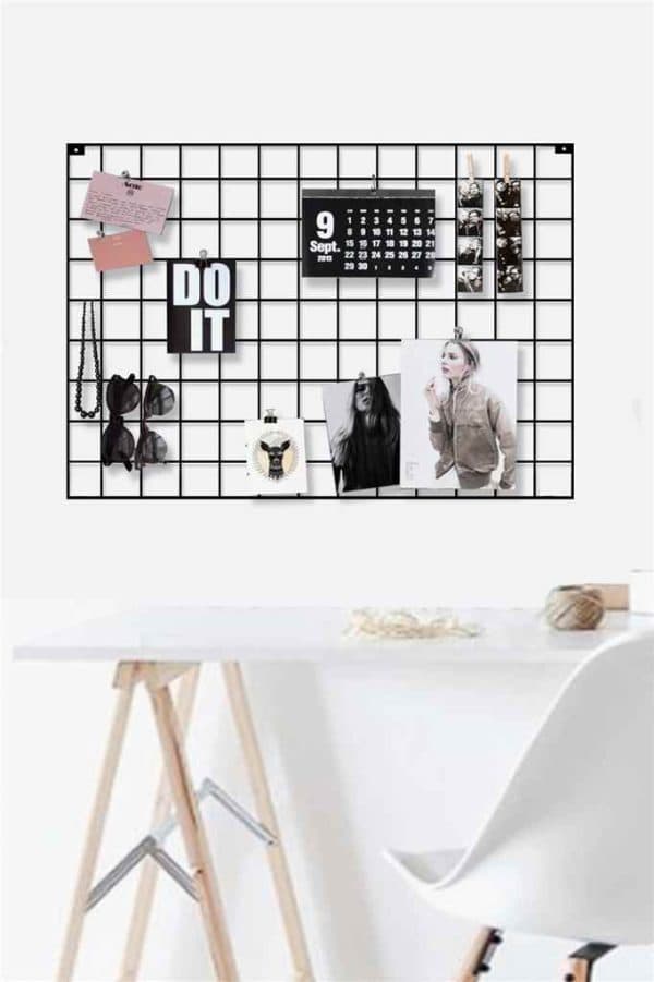 Metal Fotoğraf Askısı Notluk Pano 5027 - Görsel 1