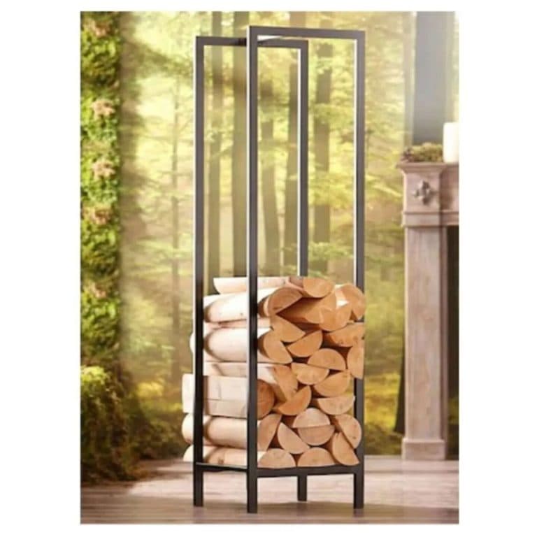 Metal Odunluk Şömine Odunluğu 6045 - Görsel 1