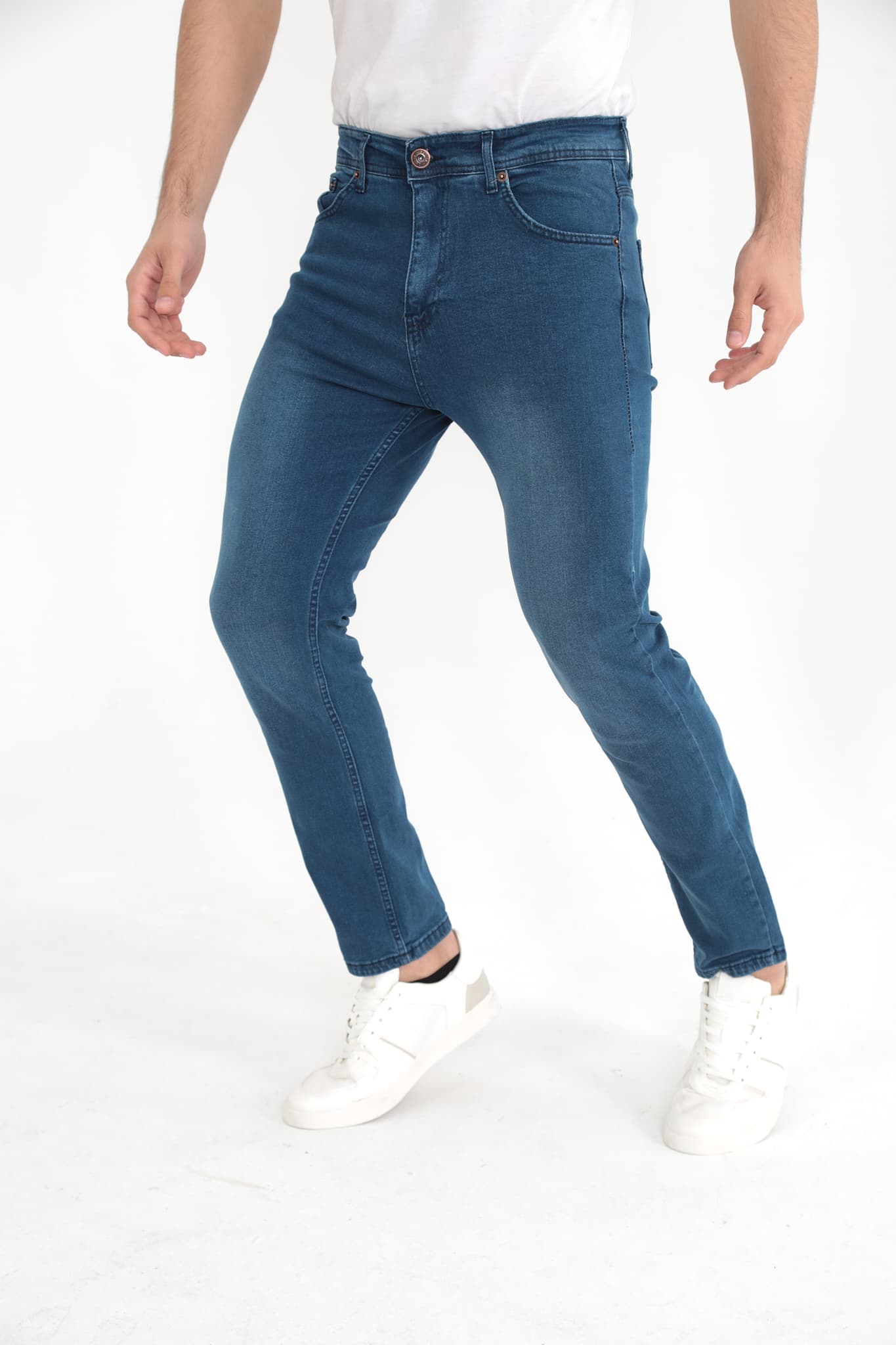 D'Vision Mavi Erkek Kot Pantolon G-5129-266