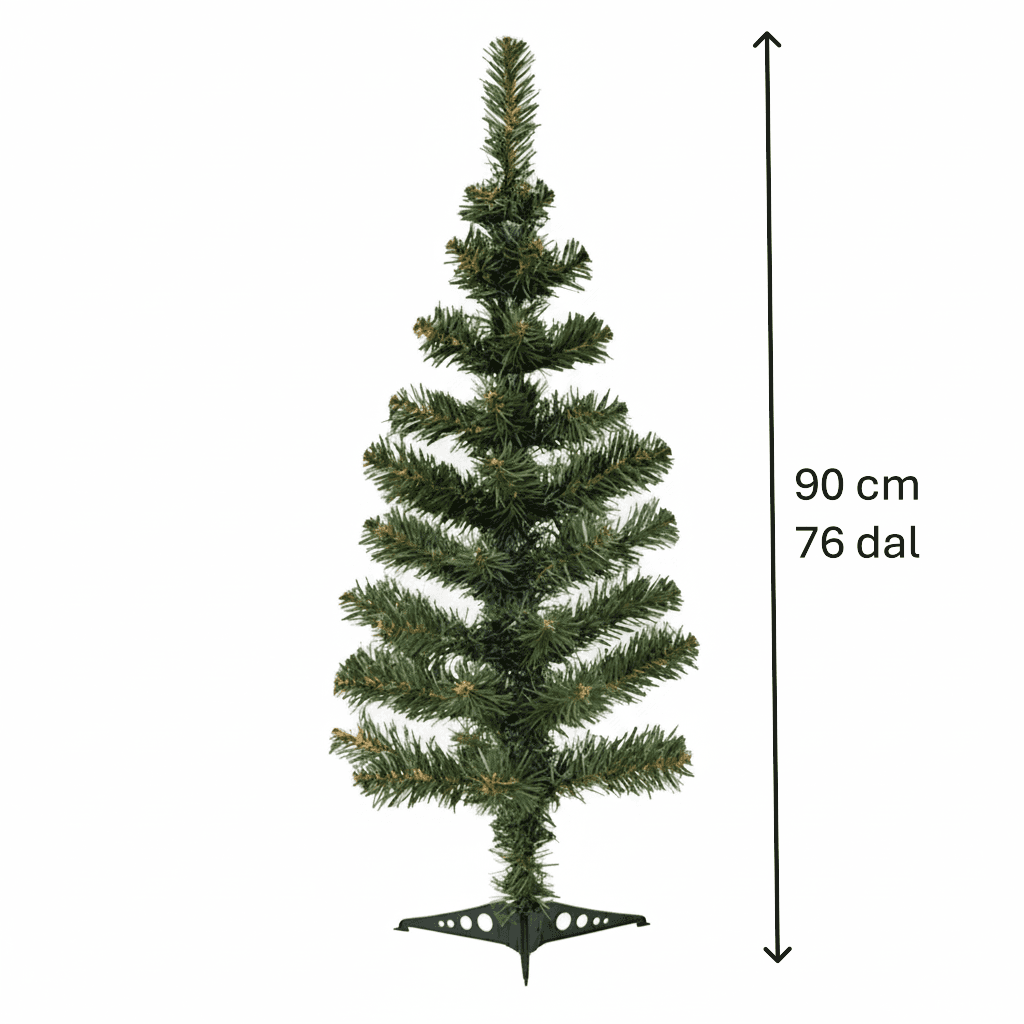 Yılbaşı Ağacı 90 cm 76 dal