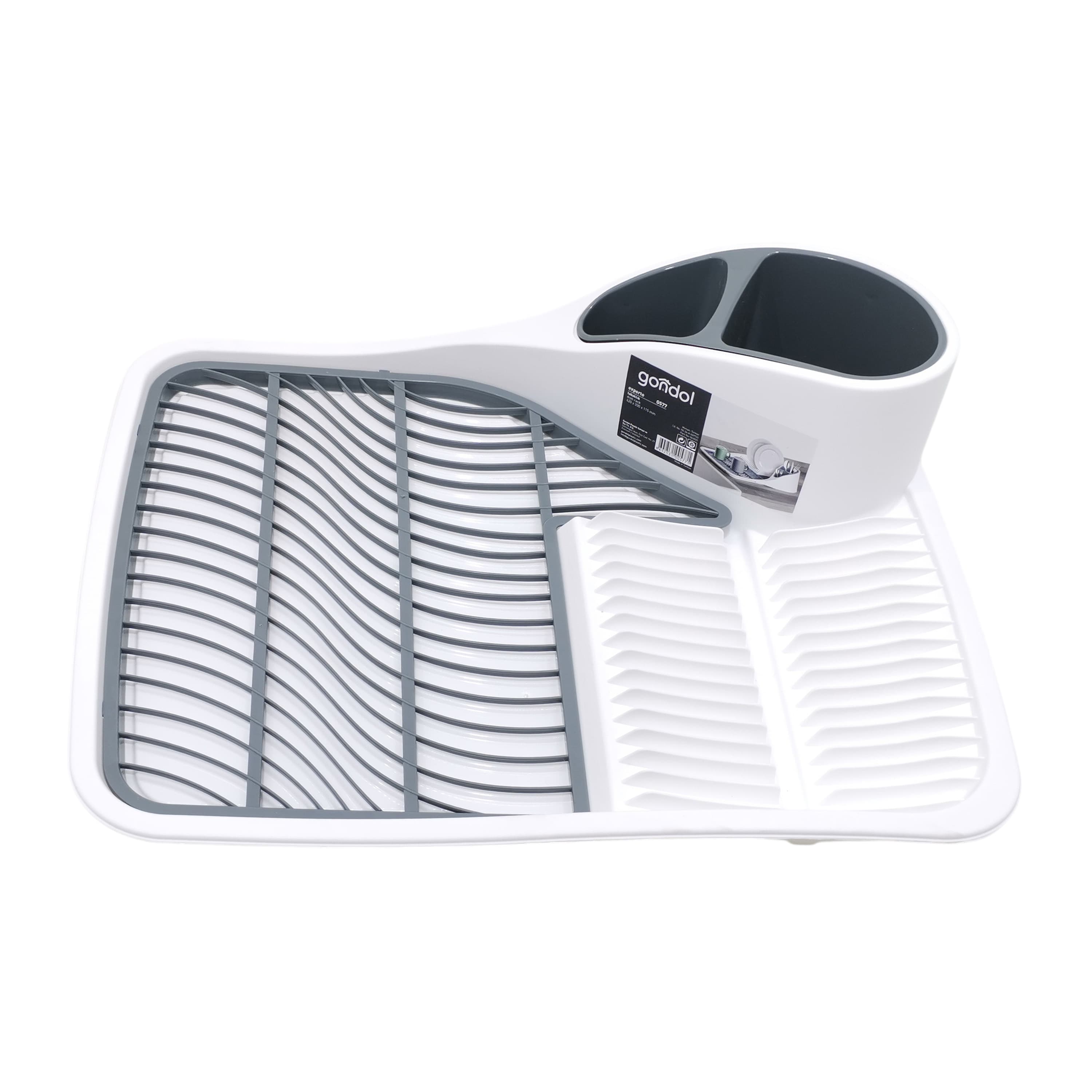 Gondol Experto Bulaşık Altlığı Kaşıklık Bölmeli Tabaklık - Görsel 1