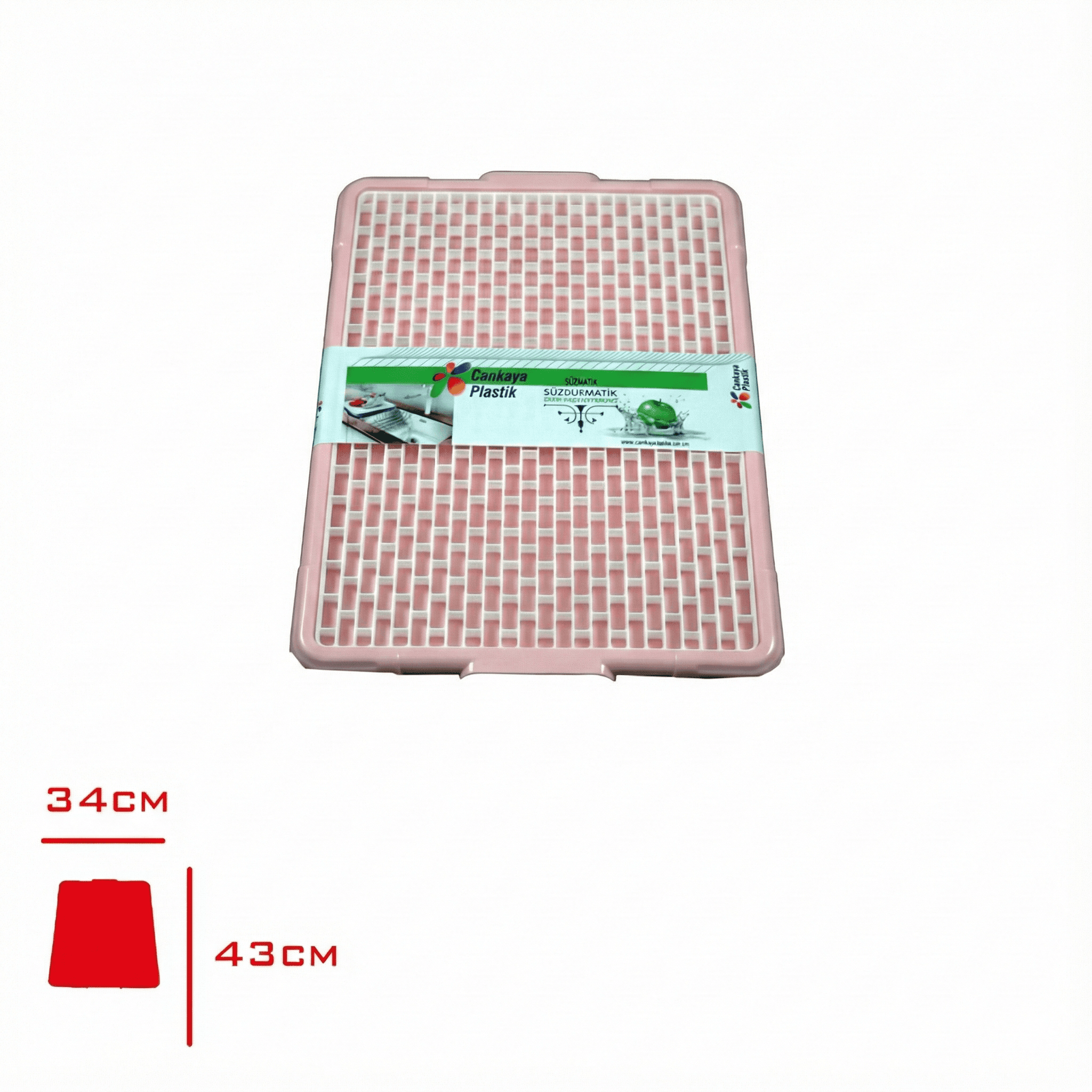 Bulaşık Süzdürme Matı Süzdürmatik Tabaklık - Görsel 1