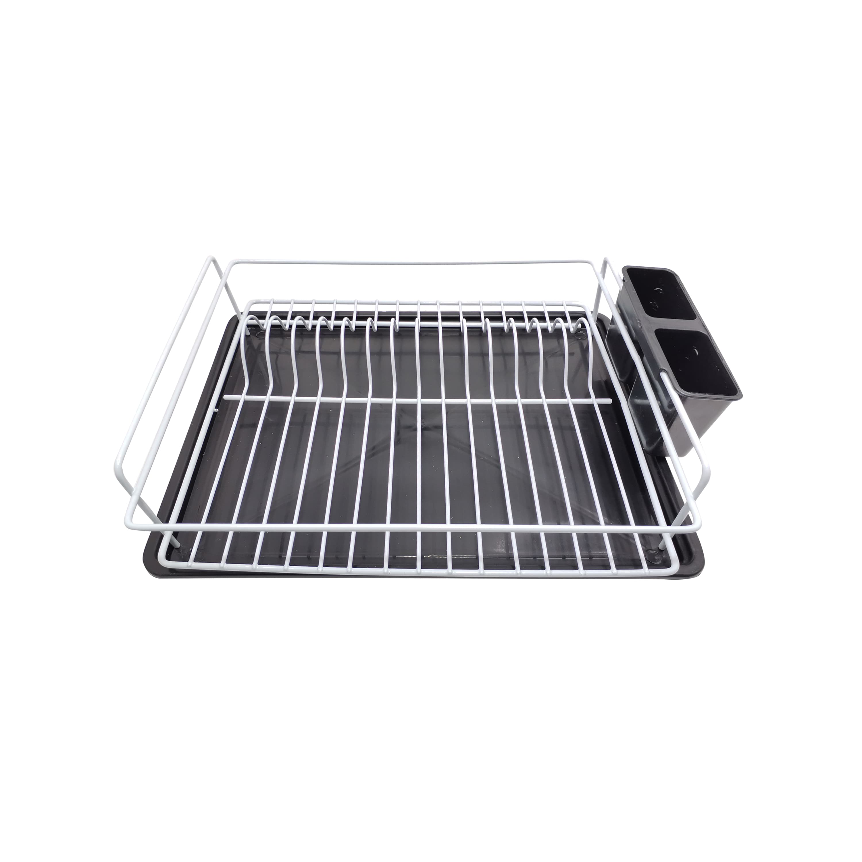 Tek Katlı Beyaz Tabaklık Bulaşık Sepeti - Görsel 1