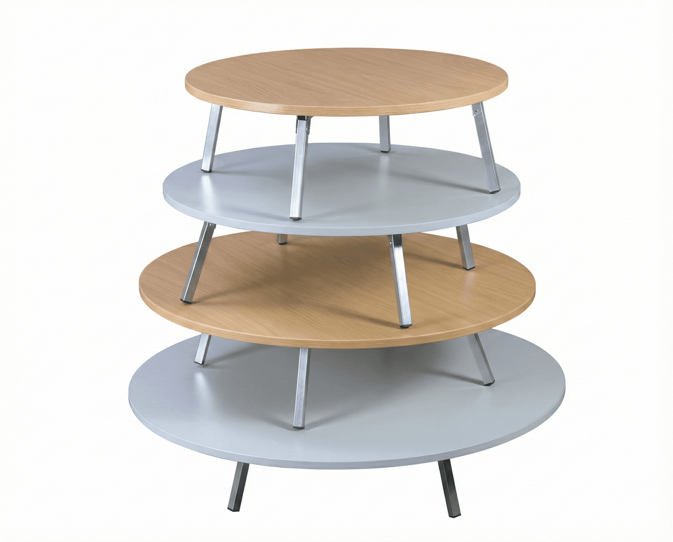 Metal Ayaklı 100 cm Sofra Yer Sehpası - Görsel 1