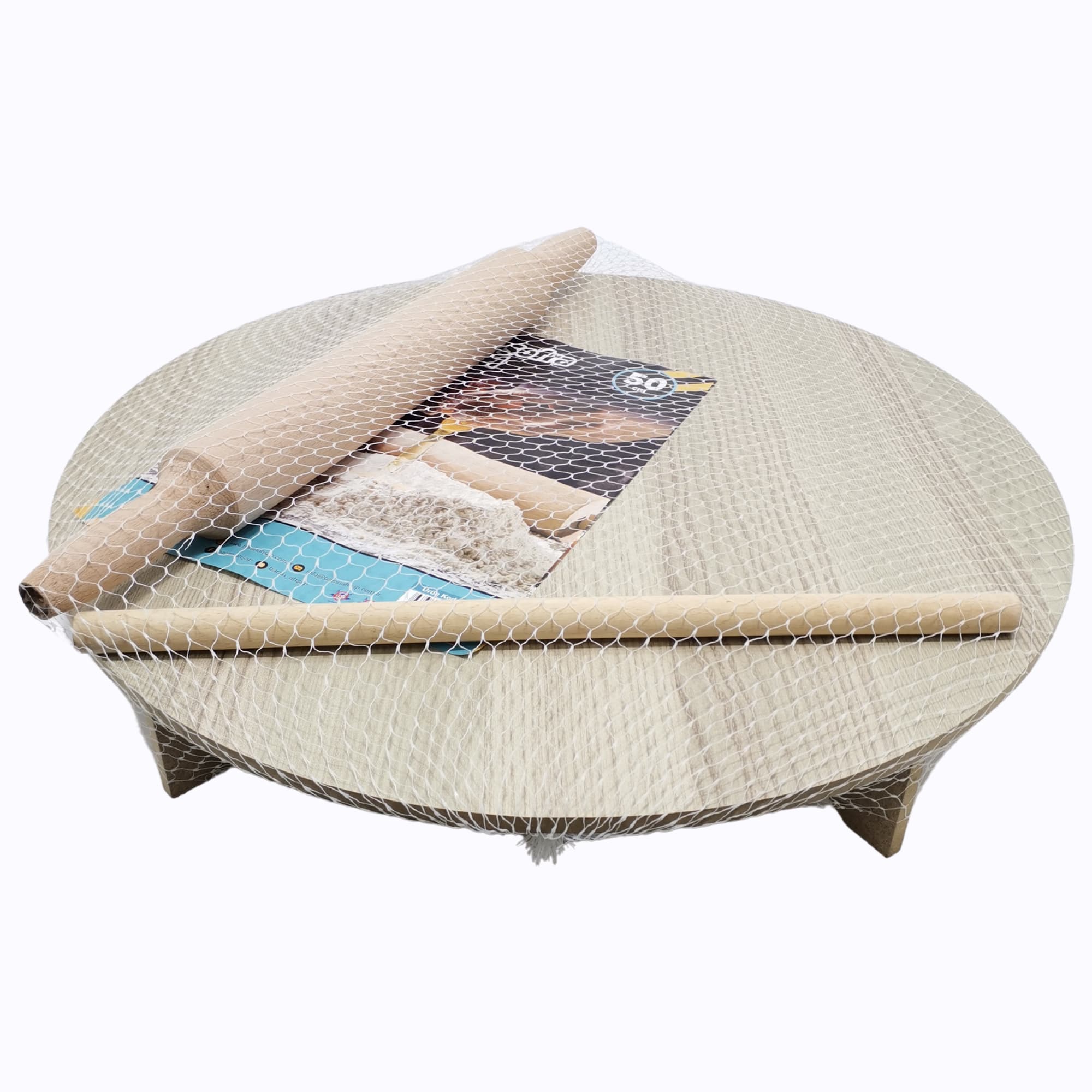 Ahşap Pratik Sofra Seti 50 cm - Görsel 1