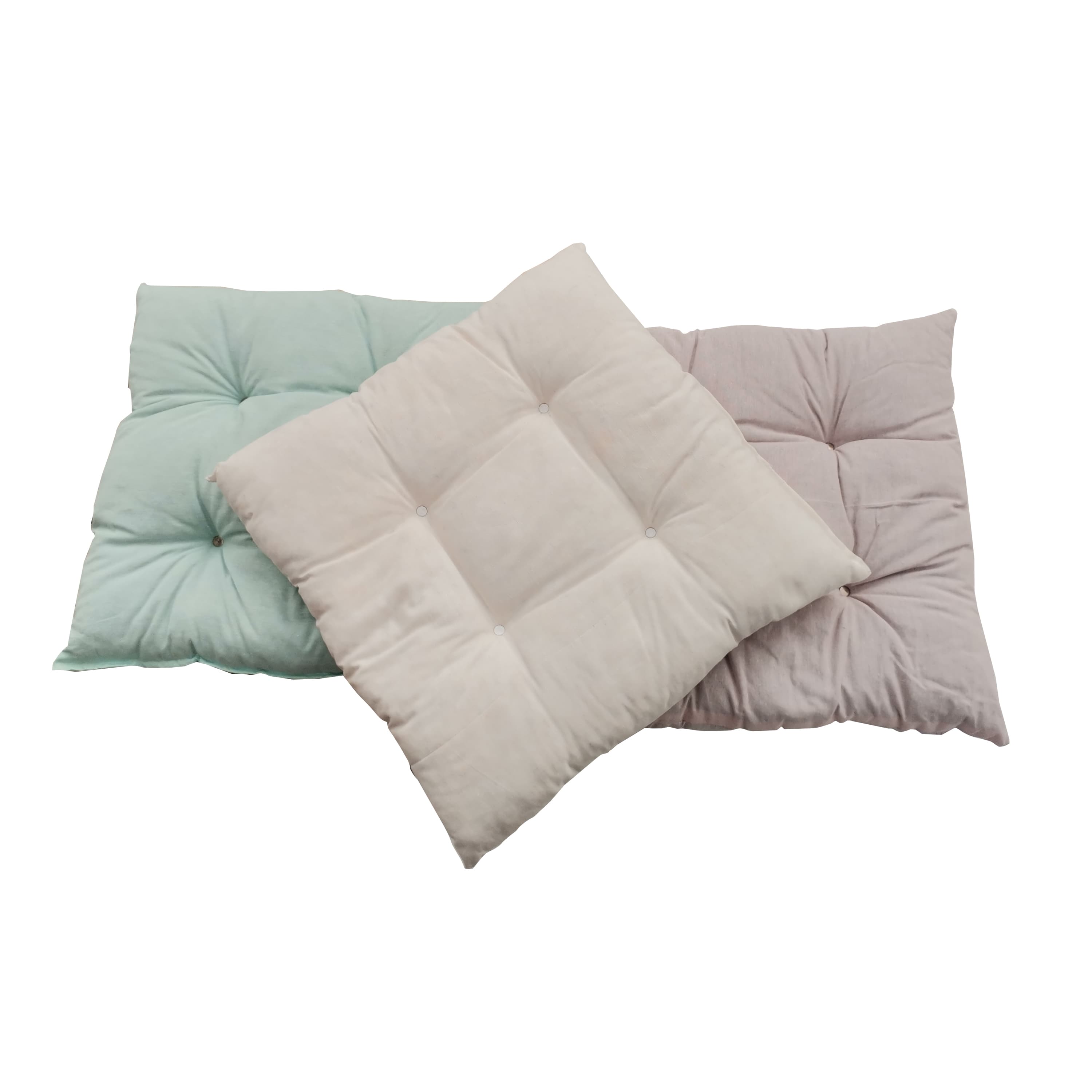 4lü Elyaf Dolgulu Lüx Minder 40x40 cm - Görsel 1