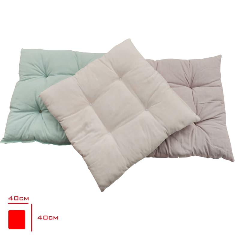 4lü Elyaf Dolgulu Lüx Minder 40x40 cm - Görsel 2