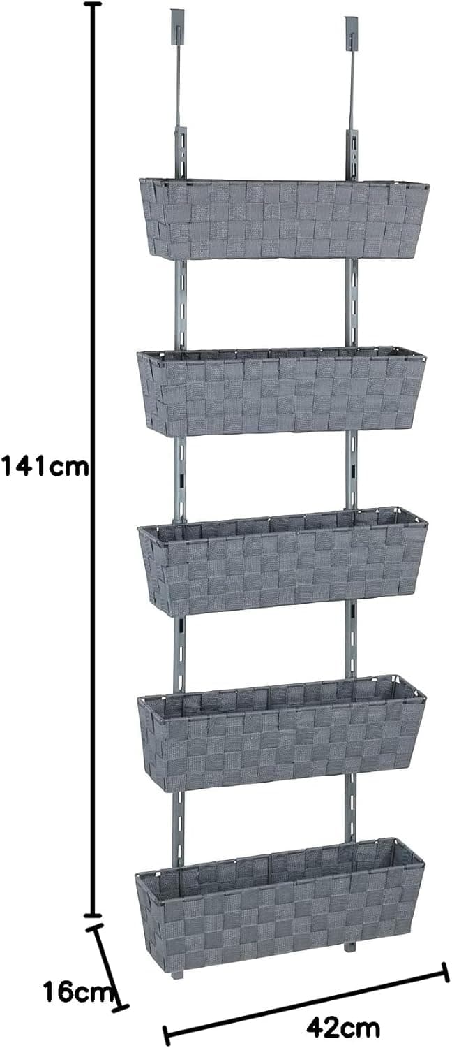 Kapı Arkası Askılı Düzenleyici 4 Katlı Organizer - Görsel 6