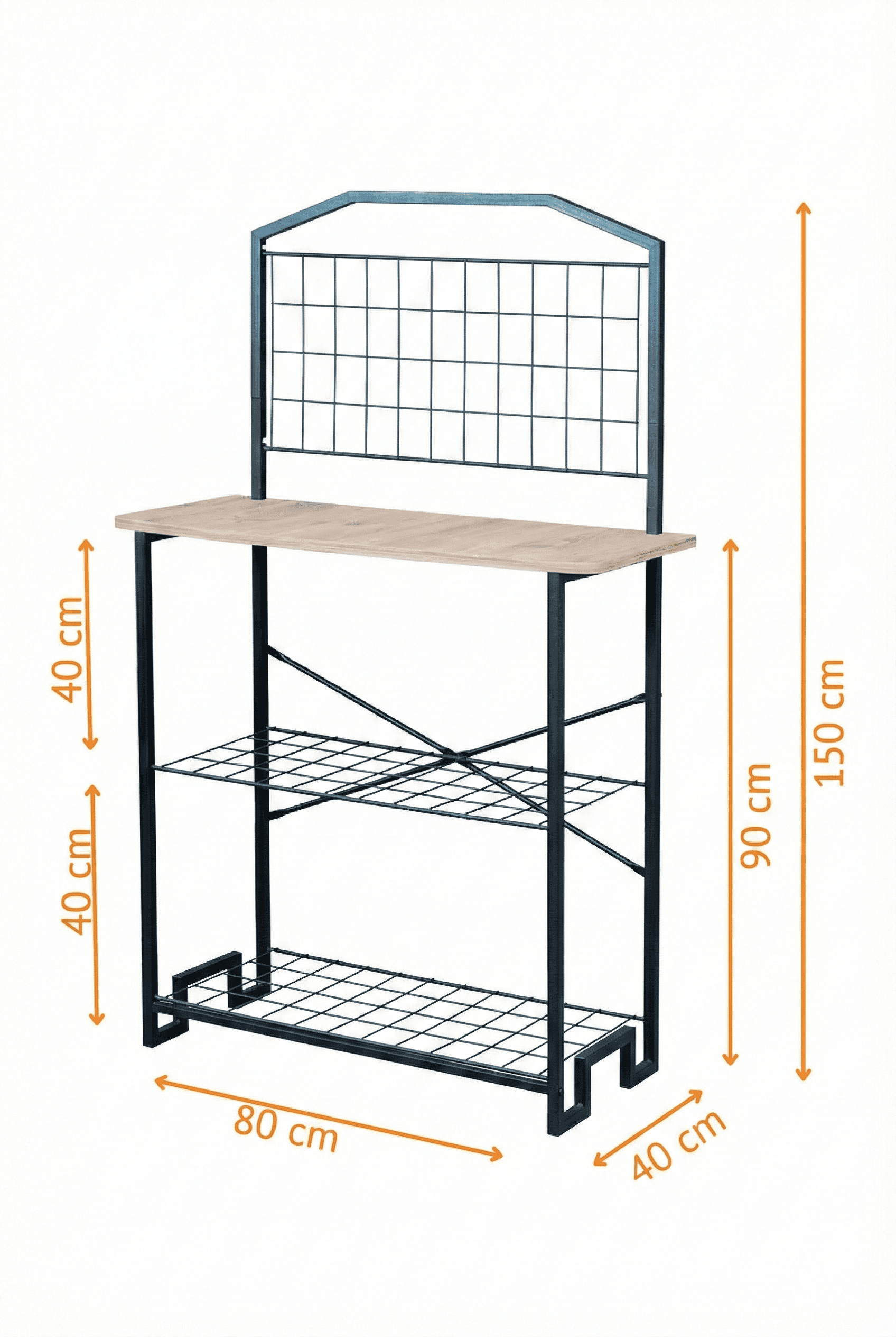 Kahve Köşesi Mutfak Bangosu Çok Amaçlı Raf - Görsel 8