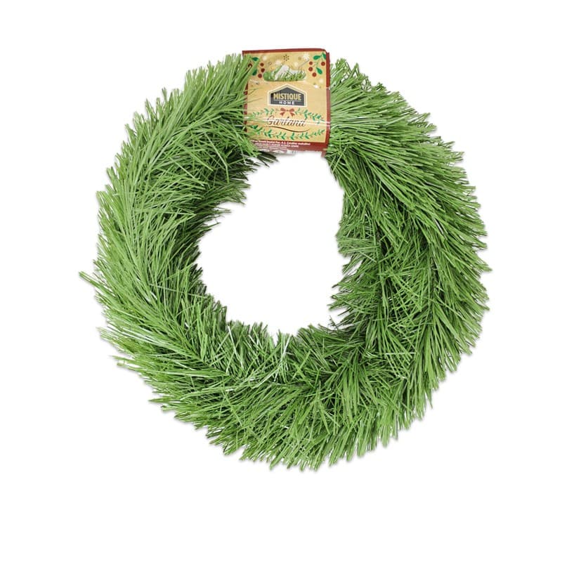 Leva Yılbaşı Süsü Standart Yeşil Garlant D09 - Görsel 1