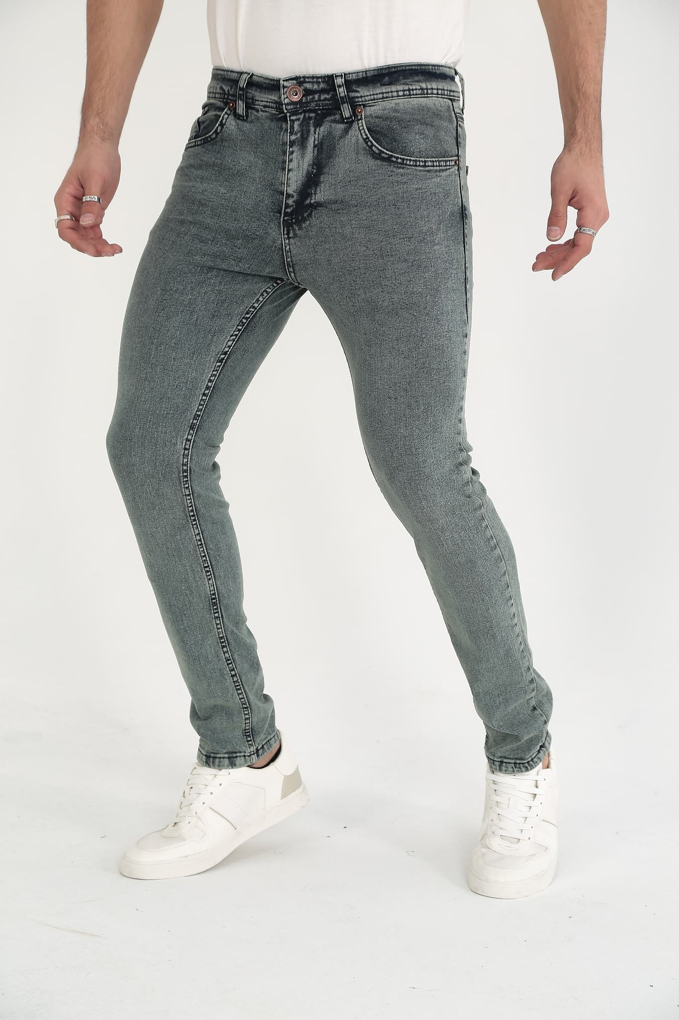 D'Vision Erkek Kot Pantolon M-5220-259-2 Slim Fit - Görsel 3