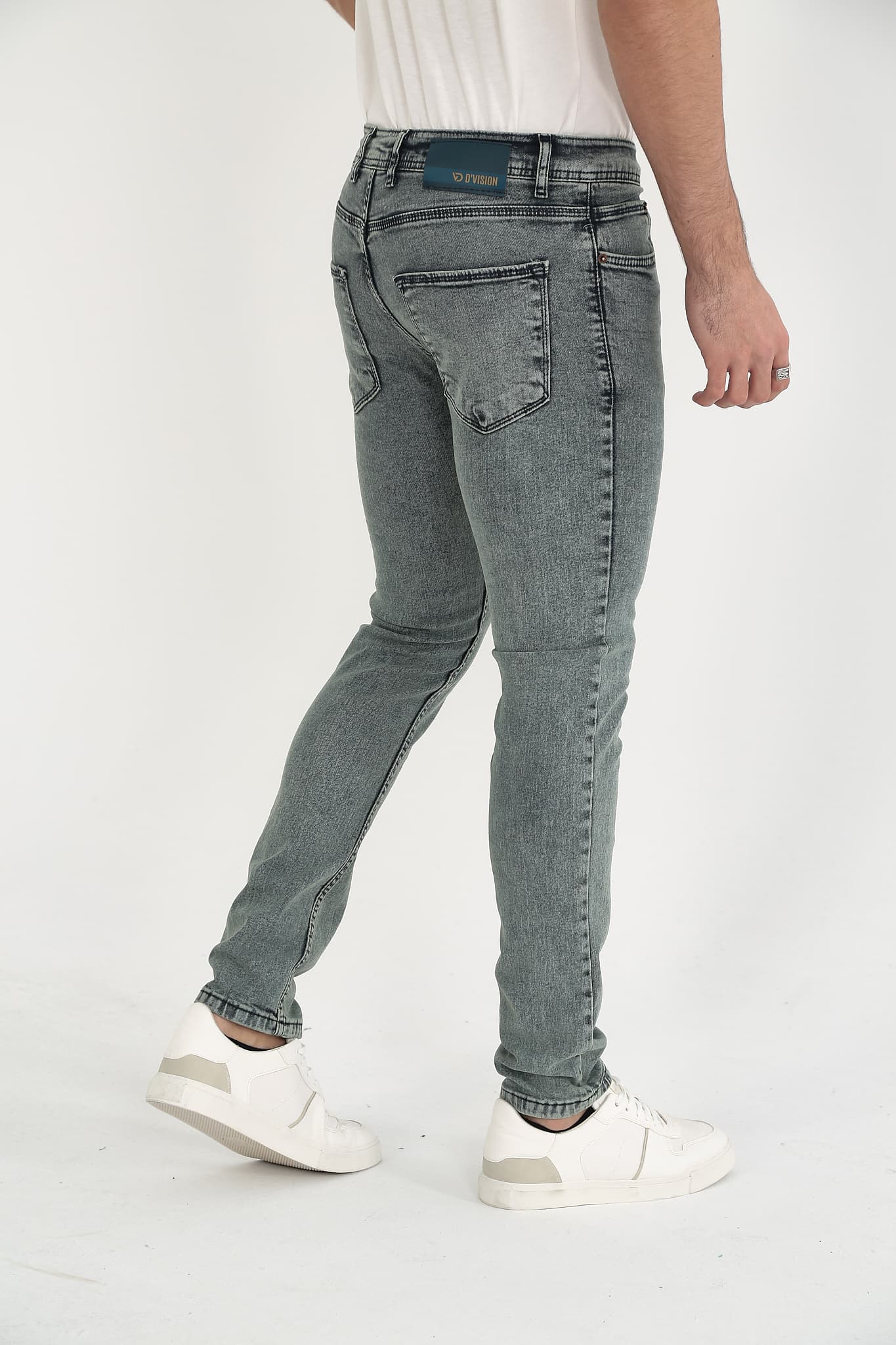 D'Vision Erkek Kot Pantolon M-5220-259-2 Slim Fit - Görsel 4