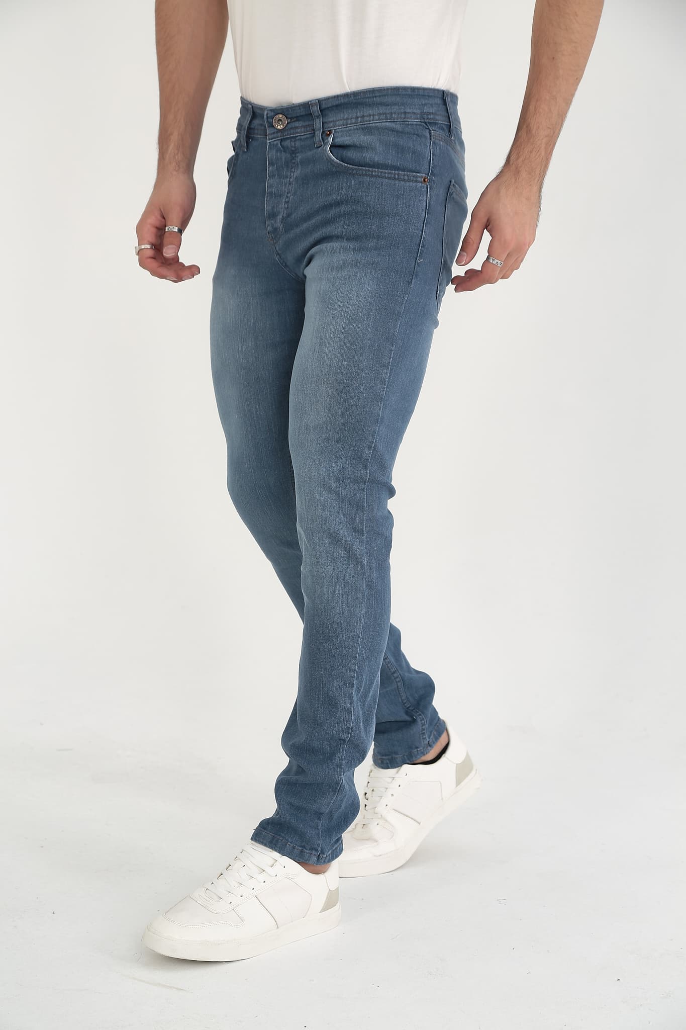 D'Vision Erkek Kot Pantolon M-5220-113 Slim Fit - Görsel 1