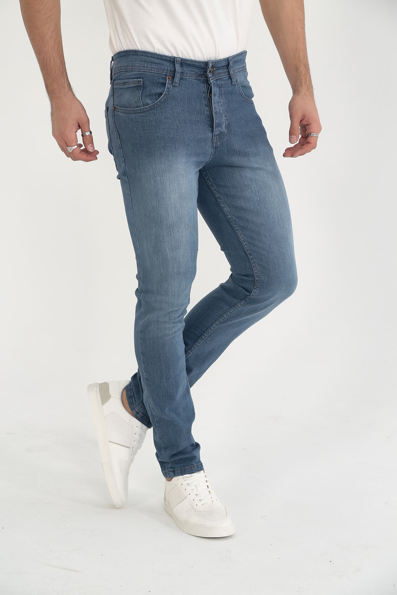 D'Vision Erkek Kot Pantolon M-5220-113 Slim Fit - Görsel 2