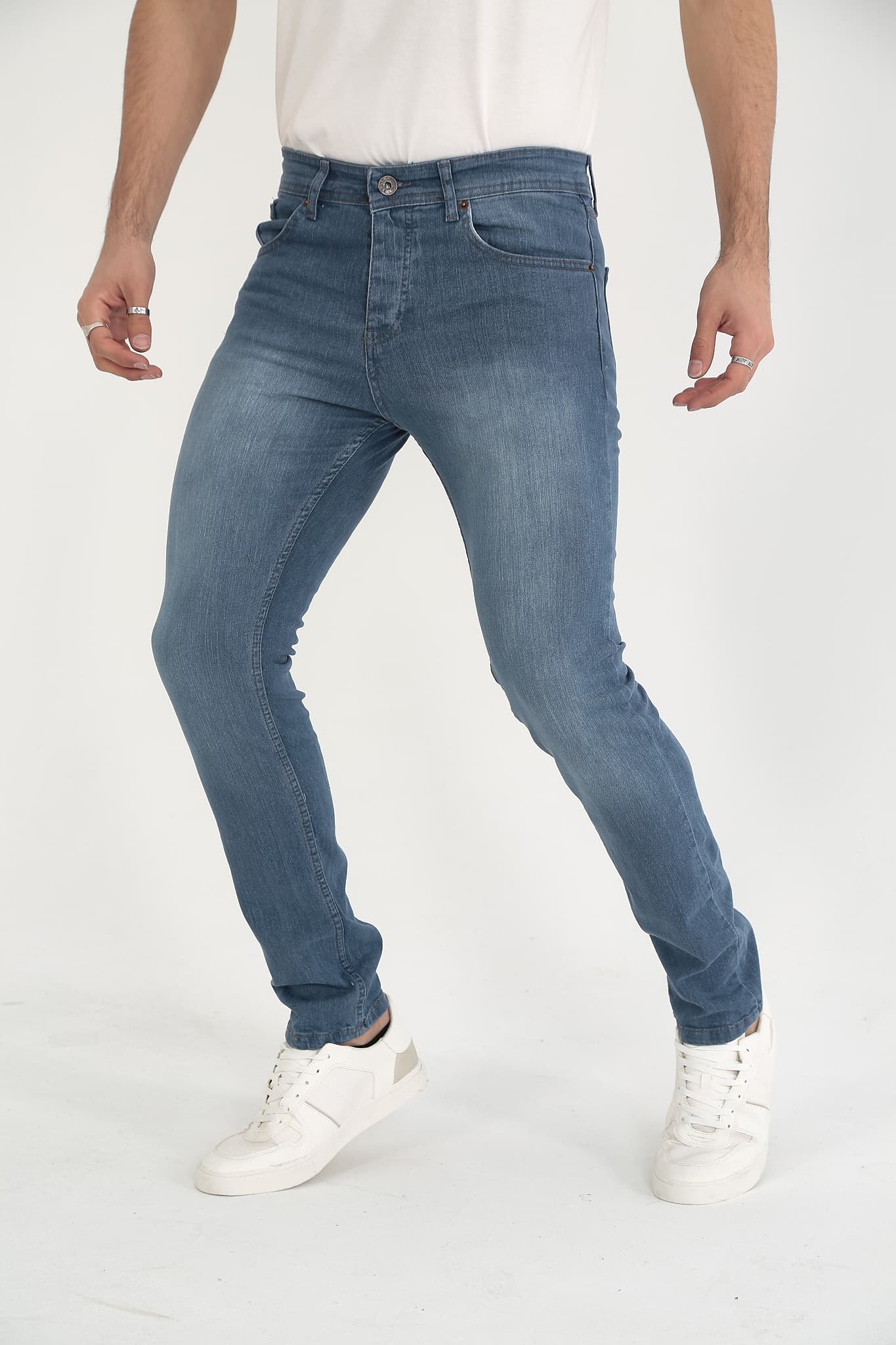 D'Vision Erkek Kot Pantolon M-5220-113 Slim Fit - Görsel 3