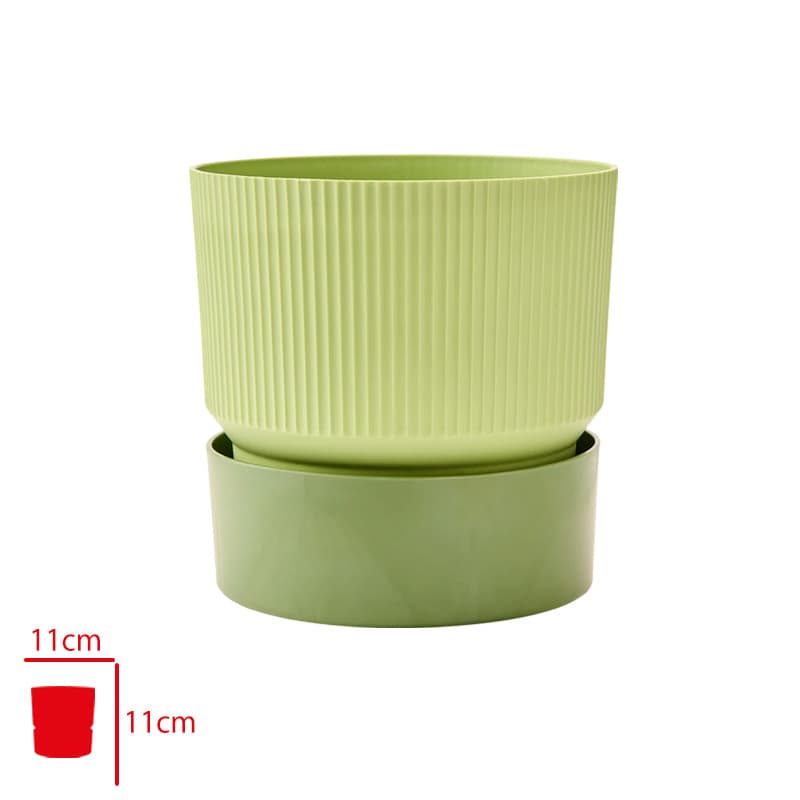 Poliwork Ixora Forest Orman Yeşili Saksı 11 cm - Görsel 1