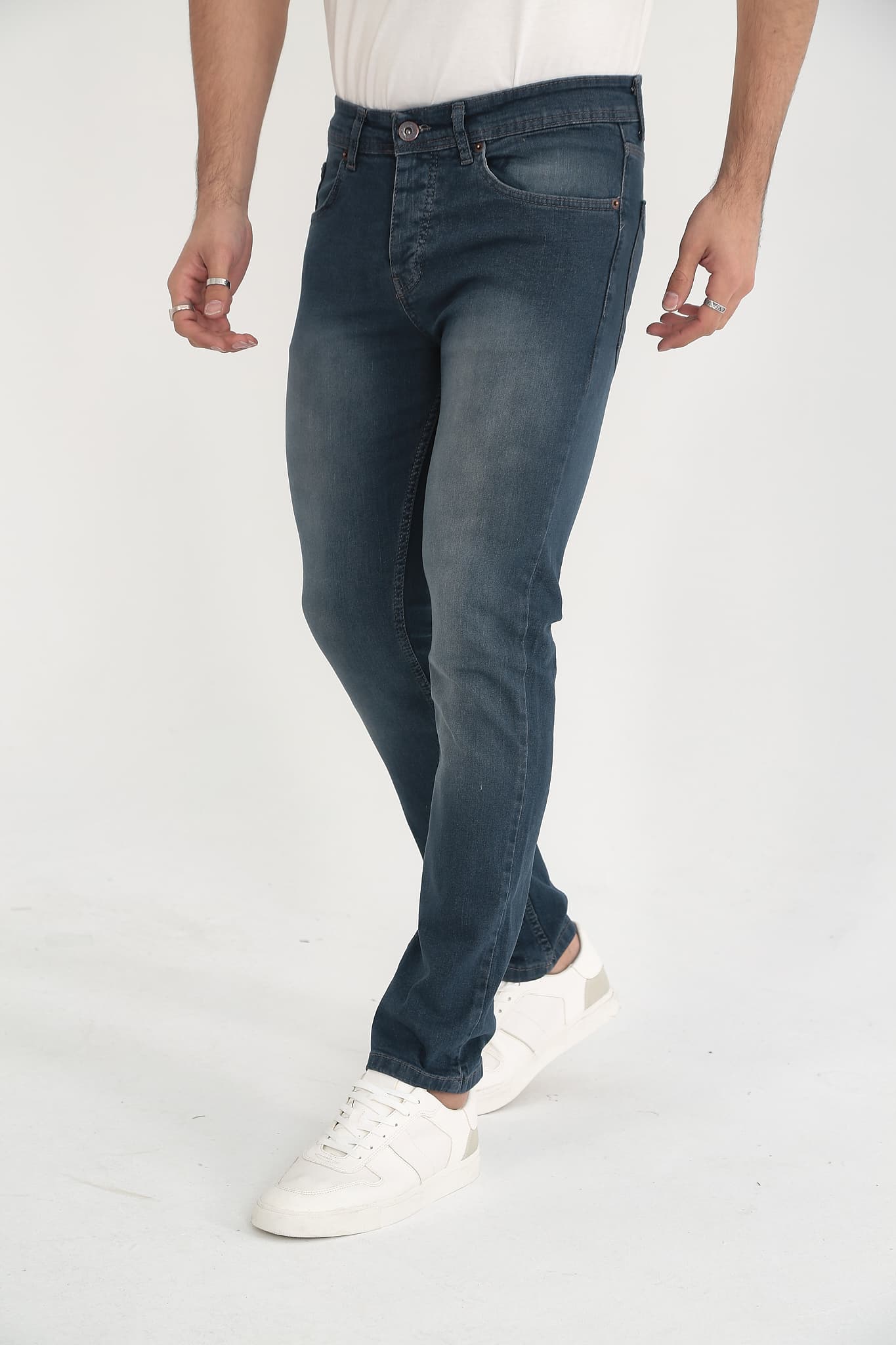 D'Vision Erkek Kot Pantolon M-5220-104 Slim Fit - Görsel 1
