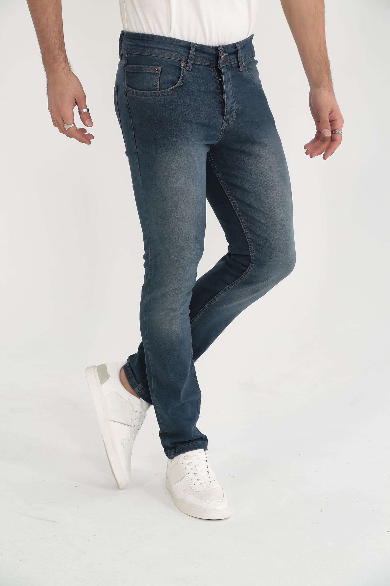 D'Vision Erkek Kot Pantolon M-5220-104 Slim Fit - Görsel 2