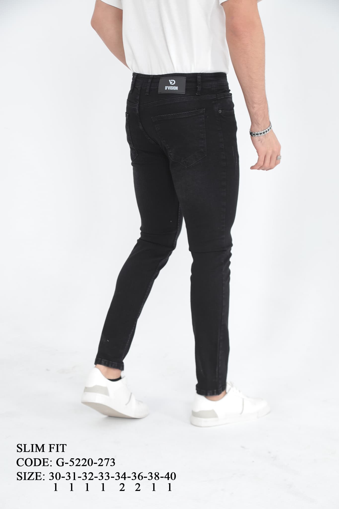 D'Vision Erkek Kot Pantolon G-5220-273-2 - Görsel 1